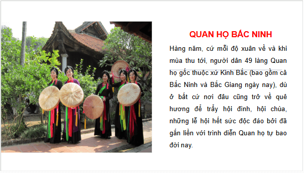 Giáo án điện tử HĐTN 6 Kết nối tri thức Bài 4: Truyền thống quê em | PPT Hoạt động trải nghiệm 6