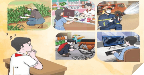 Giáo án HĐTN 9 Kết nối tri thức Nghề em quan tâm