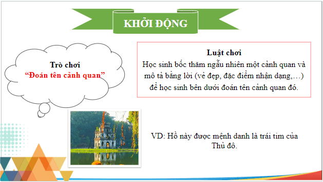 Giáo án điện tử HĐTN 9 Chân trời sáng tạo Chủ đề 7: Bảo vệ môi trường và quảng bá cảnh quan đất nước | PPT Hoạt động trải nghiệm 9