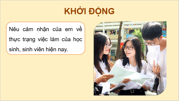 Giáo án điện tử HĐTN 9 Kết nối tri thức Nghề em quan tâm | PPT Hoạt động trải nghiệm 9
