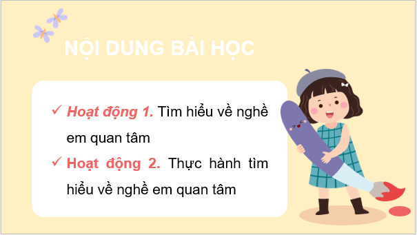 Giáo án điện tử HĐTN 9 Kết nối tri thức Nghề em quan tâm | PPT Hoạt động trải nghiệm 9