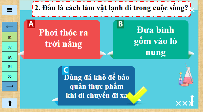 Giáo án điện tử Khoa học lớp 4 Chân trời sáng tạo Bài 13: Sự truyền nhiệt và vật dẫn nhiệt | PPT Khoa học 4