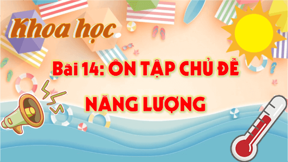 Giáo án điện tử Khoa học lớp 4 Kết nối tri thức Bài 14: Ôn tập chủ đề năng lượng | PPT Khoa học 4