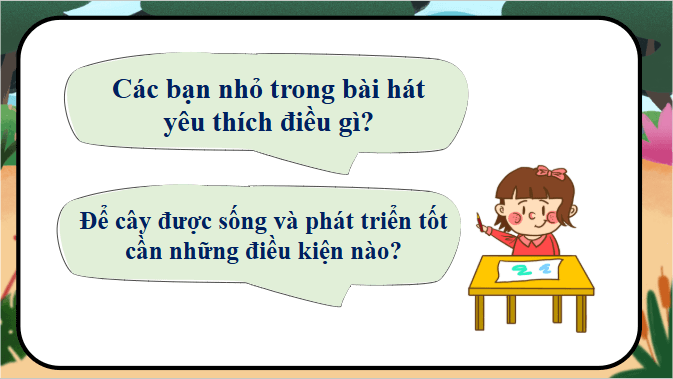 Giáo án điện tử Khoa học lớp 4 Chân trời sáng tạo Bài 15: Thực vật cần gì để sống và phát triển | PPT Khoa học 4