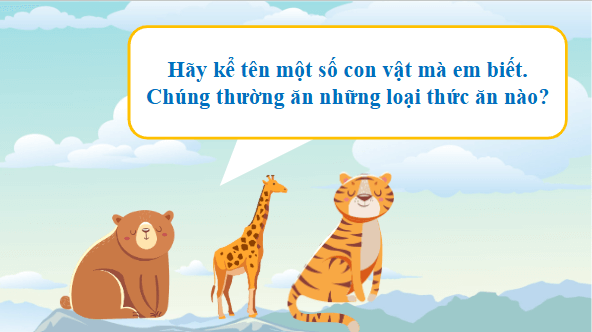 Giáo án điện tử Khoa học lớp 4 Kết nối tri thức Bài 16: Động vật cần gì để sống? | PPT Khoa học 4