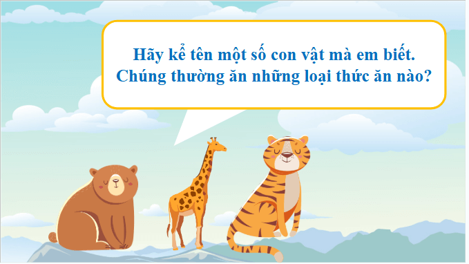 Giáo án điện tử Khoa học lớp 4 Chân trời sáng tạo Bài 16: Nhu cầu sống cửa đông vật | PPT Khoa học 4