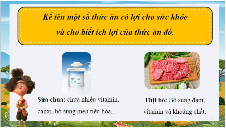 Giáo án điện tử Khoa học lớp 4 Cánh diều Bài 17: Các chất dinh dưỡng cần thiết cho cơ thể | PPT Khoa học 4