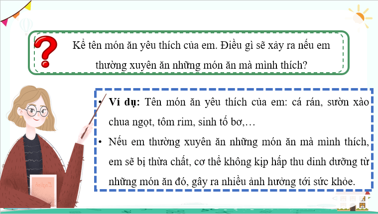 Giáo án điện tử Khoa học lớp 4 Cánh diều Bài 18: Chế độ ăn uống | PPT Khoa học 4