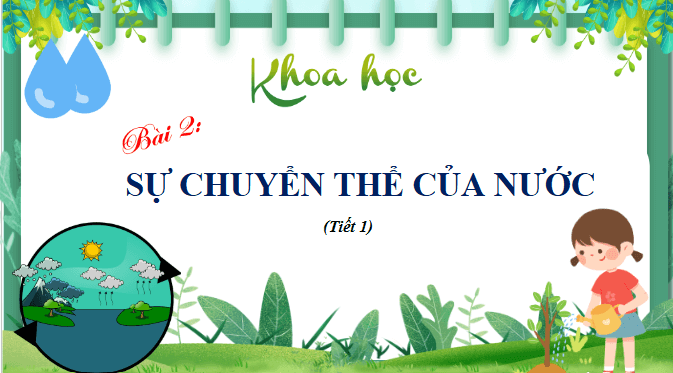 Giáo án điện tử Khoa học lớp 4 Chân trời sáng tạo Bài 2: Sự chuyển thể của nước | PPT Khoa học 4