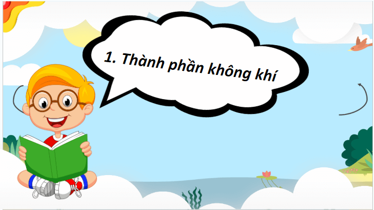 Giáo án điện tử Khoa học lớp 4 Cánh diều Bài 4: Không khí xung quanh ta | PPT Khoa học 4
