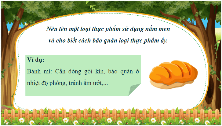 Giáo án điện tử Khoa học lớp 4 Cánh diều Ôn tập chủ đề Nấm | PPT Khoa học 4