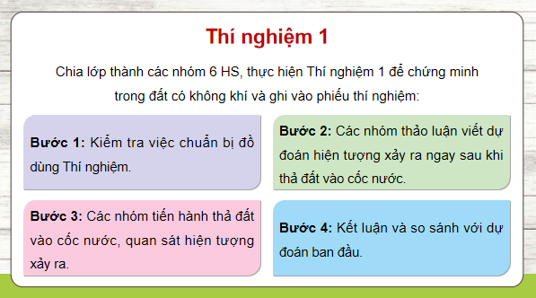 Giáo án điện tử Khoa học lớp 5 Kết nối tri thức Bài 1: Thành phần và vai trò của đất đối với cây trồng | PPT Khoa học 5