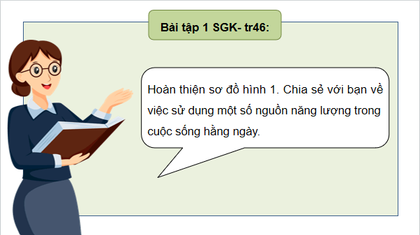 Giáo án điện tử Khoa học lớp 5 Kết nối tri thức Bài 12: Ôn tập chủ đề Năng lượng | PPT Khoa học 5