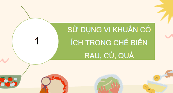 Giáo án điện tử Khoa học lớp 5 Kết nối tri thức Bài 19: Vi khuẩn có ích trong chế biến thực phẩm | PPT Khoa học 5
