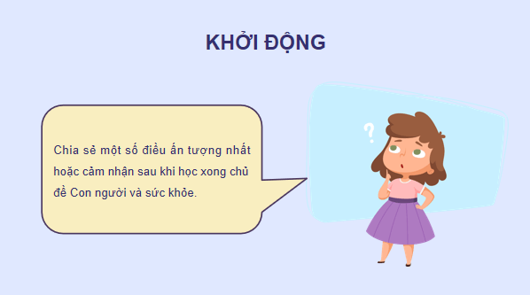 Giáo án điện tử Khoa học lớp 5 Kết nối tri thức Bài 27: Ôn tập chủ đề Con người và sức khoẻ | PPT Khoa học 5