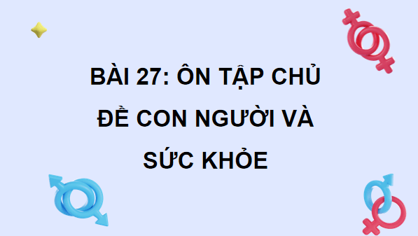 Giáo án điện tử Khoa học lớp 5 Kết nối tri thức Bài 27: Ôn tập chủ đề Con người và sức khoẻ | PPT Khoa học 5
