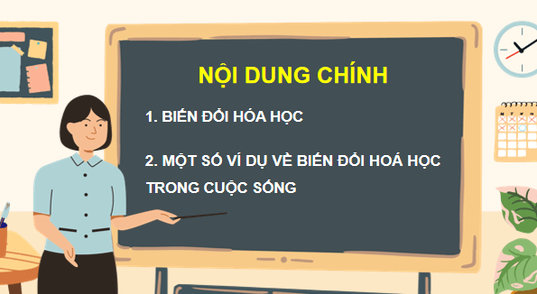 Giáo án điện tử Khoa học lớp 5 Kết nối tri thức Bài 5: Sự biến đổi hoá học của chất | PPT Khoa học 5