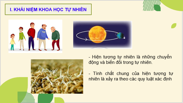 Giáo án điện tử KNTN 6 Kết nối tri thức Bài 1: Giới thiệu về Khoa học tự nhiên | PPT Khoa học tự nhiên 6