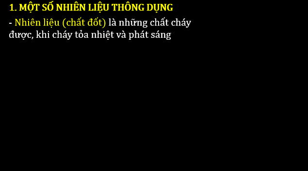 Giáo án điện tử KNTN 6 Chân trời sáng tạo Bài 12: Nhiên liệu và an ninh năng lượng | PPT Khoa học tự nhiên 6