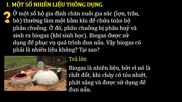 Giáo án điện tử KNTN 6 Chân trời sáng tạo Bài 12: Nhiên liệu và an ninh năng lượng | PPT Khoa học tự nhiên 6