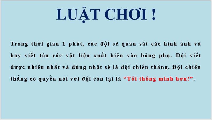 Giáo án điện tử KNTN 6 Kết nối tri thức Bài 13: Một số nguyên liệu | PPT Khoa học tự nhiên 6