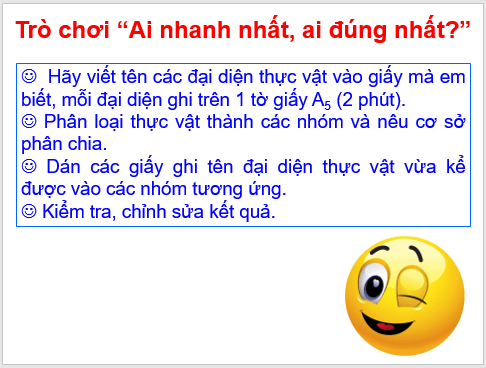 Giáo án điện tử KNTN 6 Cánh diều Bài 19: Đa dạng thực vật | PPT Khoa học tự nhiên 6