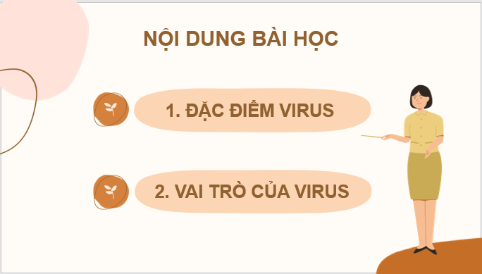 Giáo án điện tử KNTN 6 Chân trời sáng tạo Bài 24: Virus | PPT Khoa học tự nhiên 6