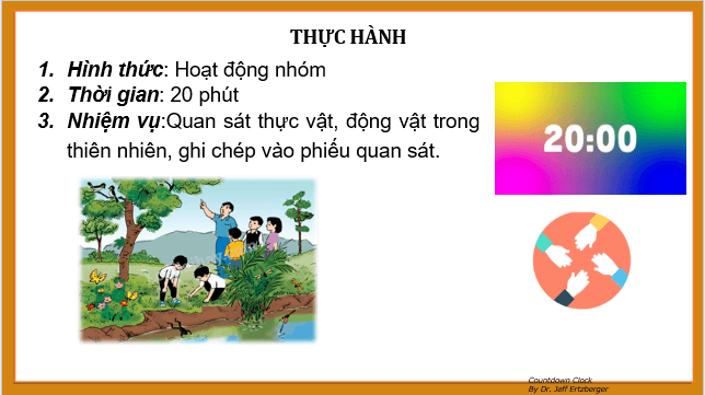 Giáo án điện tử KNTN 6 Cánh diều Bài 25: Tìm hiểu sinh vật ngoài thiên nhiên | PPT Khoa học tự nhiên 6