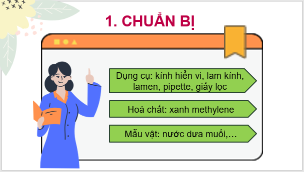 Giáo án điện tử KNTN 6 Chân trời sáng tạo Bài 26: Thực hành quan sát vi khuẩn | PPT Khoa học tự nhiên 6