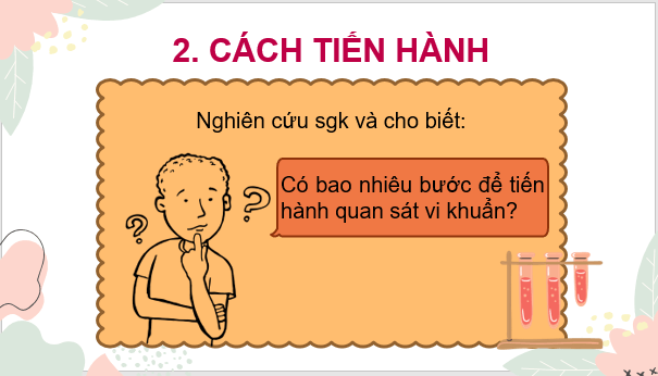 Giáo án điện tử KNTN 6 Chân trời sáng tạo Bài 26: Thực hành quan sát vi khuẩn | PPT Khoa học tự nhiên 6