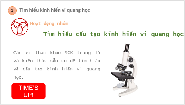 Giáo án điện tử KNTN 6 Kết nối tri thức Bài 4: Sử dụng kính hiển vi quang học | PPT Khoa học tự nhiên 6