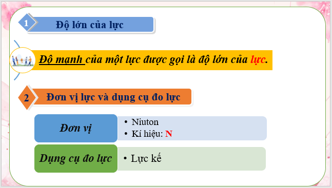 Giáo án điện tử KNTN 6 Kết nối tri thức Bài 41: Biểu diễn lực | PPT Khoa học tự nhiên 6