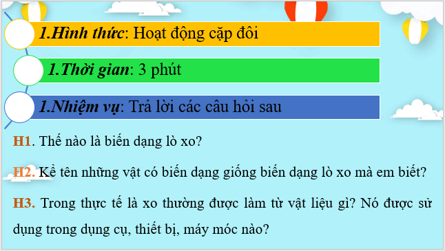 Giáo án điện tử KNTN 6 Kết nối tri thức Bài 42: Biến dạng của lò xo | PPT Khoa học tự nhiên 6