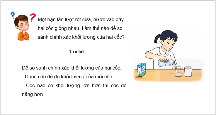 Giáo án điện tử KNTN 6 Kết nối tri thức Bài 6: Đo khối lượng | PPT Khoa học tự nhiên 6