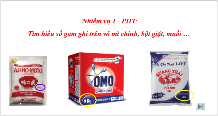 Giáo án điện tử KNTN 6 Kết nối tri thức Bài 6: Đo khối lượng | PPT Khoa học tự nhiên 6