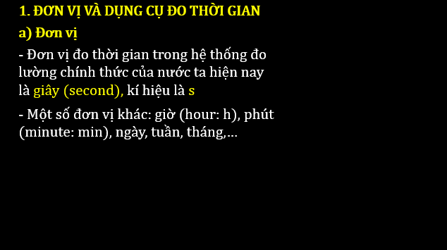 Giáo án điện tử KNTN 6 Chân trời sáng tạo Bài 6: Đo thời gian | PPT Khoa học tự nhiên 6