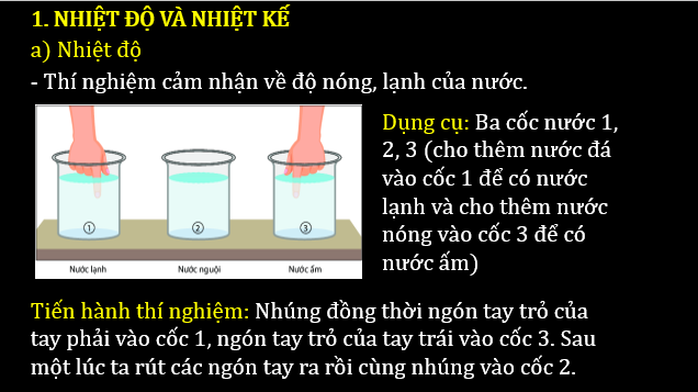 Giáo án điện tử KNTN 6 Chân trời sáng tạo Bài 7: Thang nhiệt độ Celsius. Đo nhiệt độ | PPT Khoa học tự nhiên 6