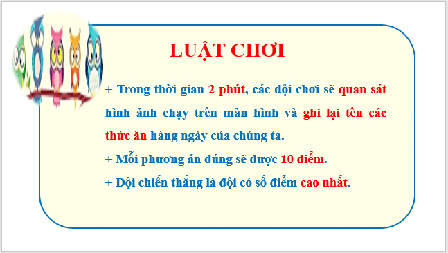 Giáo án điện tử KNTN 6 Cánh diều Bài 9: Một số lương thực - thực phẩm thông dụng | PPT Khoa học tự nhiên 6