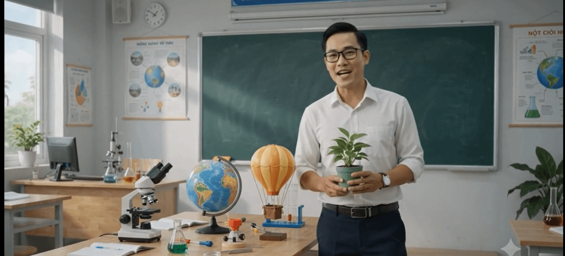 Video AI khởi động KHTN 6 (Vật lí)