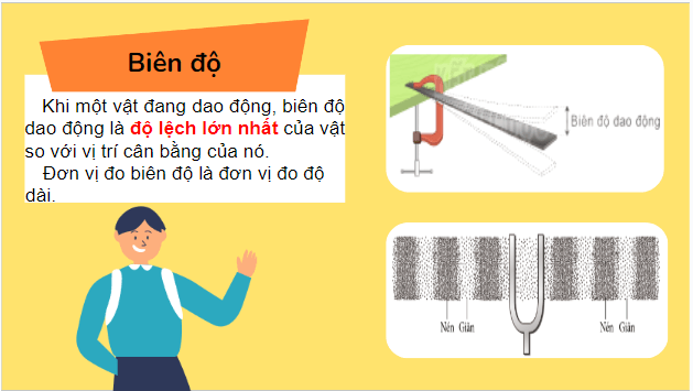 Giáo án điện tử KHTN 7 Cánh diều Bài 10: Biên độ, tần số, độ cao và độ to của âm | PPT Khoa học tự nhiên 7