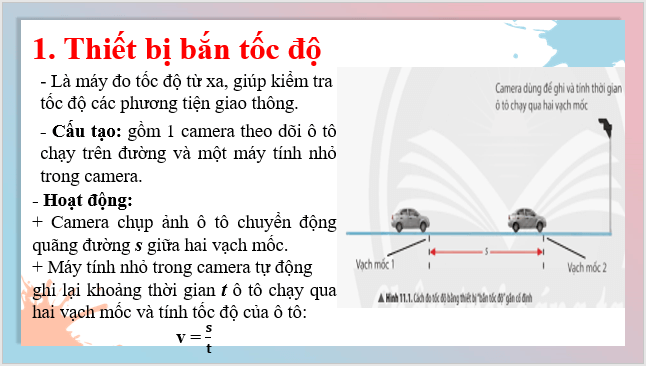 Giáo án điện tử KHTN 7 Chân trời sáng tạo Bài 11: Tốc độ và an toàn giao thông | PPT Khoa học tự nhiên 7