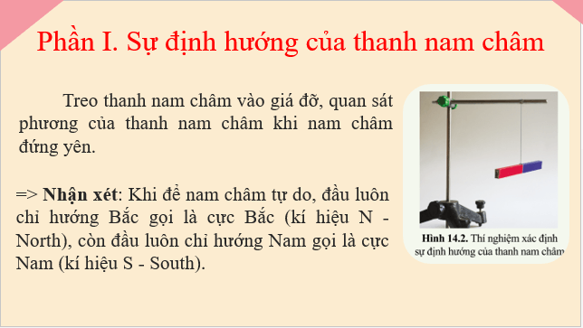 Giáo án điện tử KHTN 7 Cánh diều Bài 14: Nam châm | PPT Khoa học tự nhiên 7