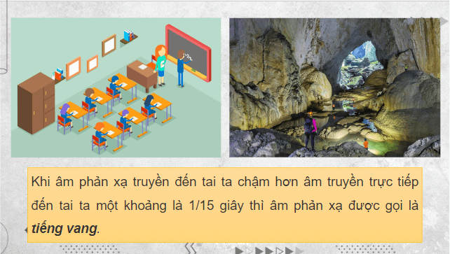 Giáo án điện tử KHTN 7 Kết nối tri thức Bài 14: Phản xạ âm, chống ô nhiễm tiếng ồn | PPT Khoa học tự nhiên 7