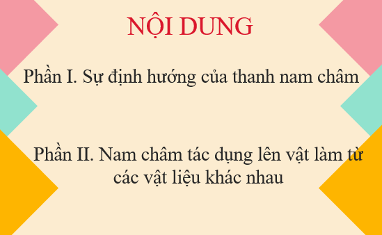 Giáo án điện tử KHTN 7 Chân trời sáng tạo Bài 18: Nam châm | PPT Khoa học tự nhiên 7