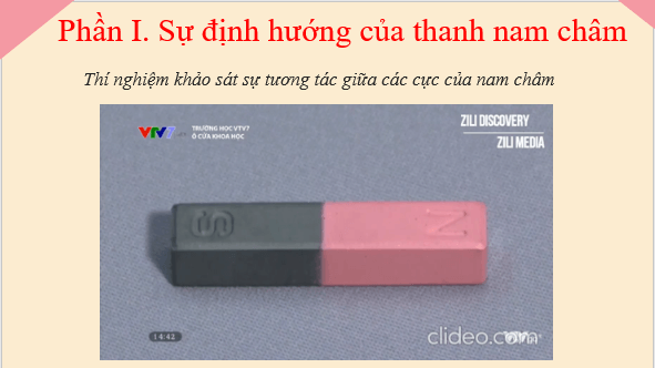 Giáo án điện tử KHTN 7 Chân trời sáng tạo Bài 18: Nam châm | PPT Khoa học tự nhiên 7