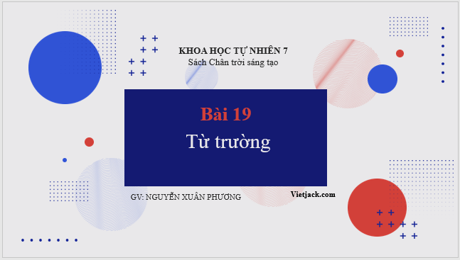 Giáo án điện tử KHTN 7 Chân trời sáng tạo Bài 19: Từ trường | PPT Khoa học tự nhiên 7