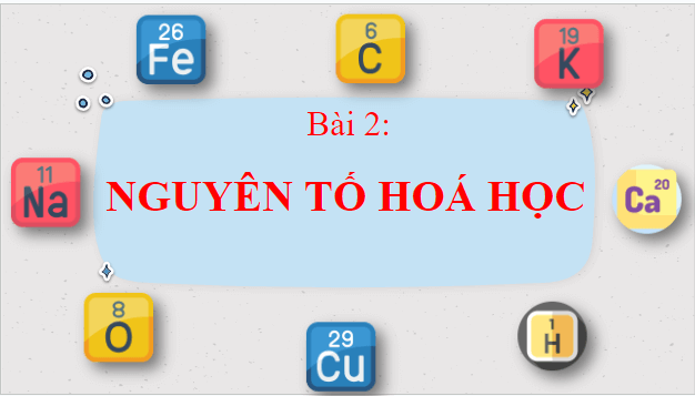 Giáo án điện tử KHTN 7 Cánh diều Bài 2: Nguyên tố hóa học | PPT Khoa học tự nhiên 7