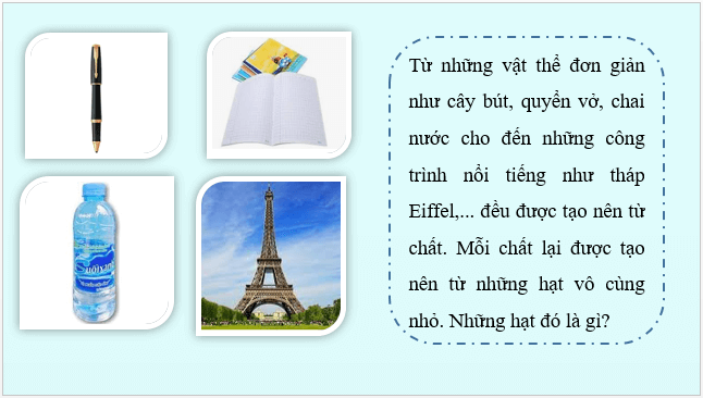 Giáo án điện tử KHTN 7 Chân trời sáng tạo Bài 2: Nguyên tử | PPT Khoa học tự nhiên 7