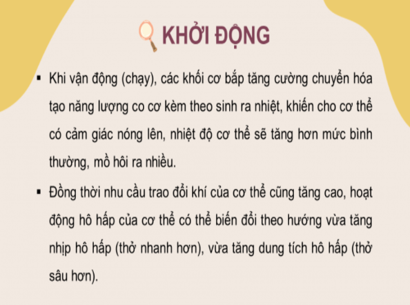 Giáo án điện tử KHTN 7 Chân trời sáng tạo Bài 22: Vai trò của trao đổi chất và chuyển hóa năng lượng của sinh vật | PPT Khoa học tự nhiên 7