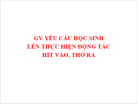 Giáo án điện tử KHTN 7 Cánh diều Bài 23: Trao đổi khí ở sinh vật | PPT Khoa học tự nhiên 7